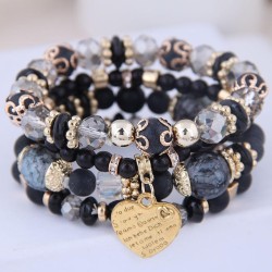 occidental style trend  Bohemia noble wind mash up Metal Peach heart temperame..