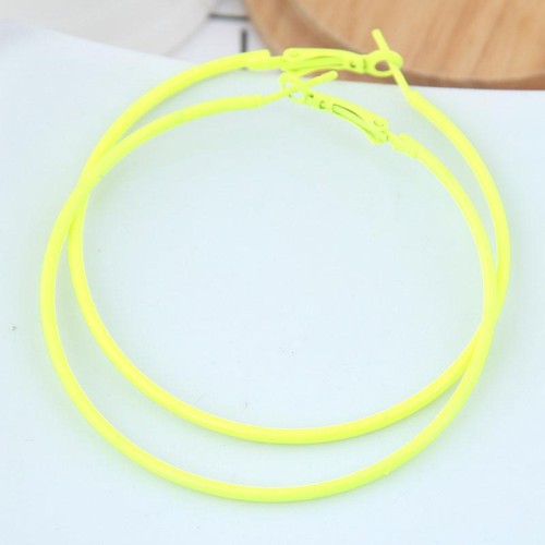 occidental style fashion  Metal color concise circle buckle circle