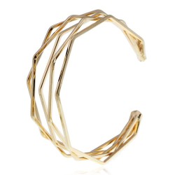 fashion fashion bangle  polishing geometry opening lovers bangle  occidental s..