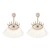 occidental style exaggerating personality eyes earrings Alloy tassel diamond eyes ear stud