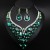 occidental style exaggerating crystal glass necklace earrings set bride banquet