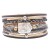 Wish Bohemia ethnic style bracelet woman multilayer leather Pearl occidental style