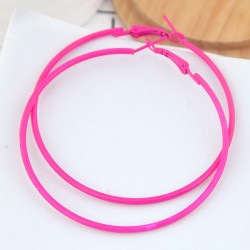 occidental style fashion  Metal color concise circle buckle circle