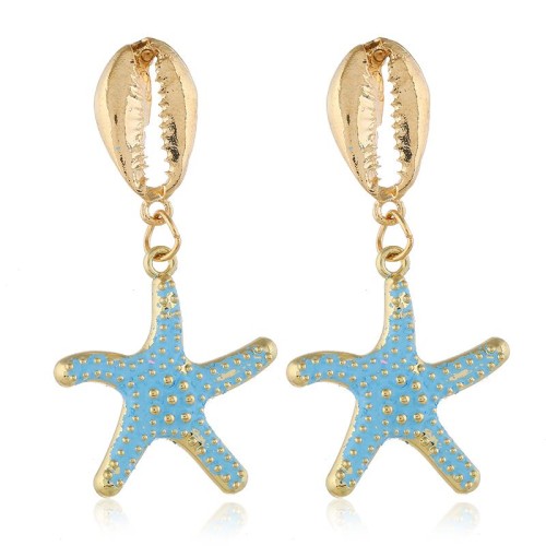 occidental style fashion  Metal all-Purpose temperament ear stud