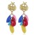   natural Shells tassel earrings woman fashion wind ear stud occidental style