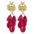   natural Shells tassel earrings woman fashion wind ear stud occidental style