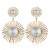 occidental style wind lady earrings  exaggerating Street Snap wind Metal sun flower earring