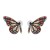 insect butterfly earrings wings fashion all-Purpose personality woman ear stud