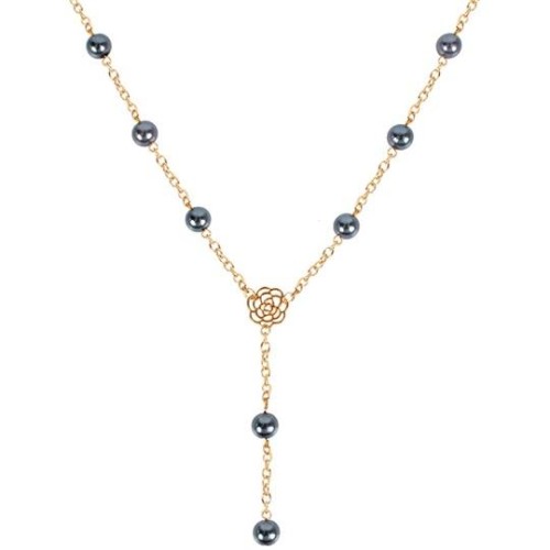 fashion temperament long style  flowers imitate Pearl pendant necklace woman endant necklace