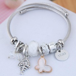 occidental style fashion  Metal all-PurposeDL concise flash diamond  butterfly..