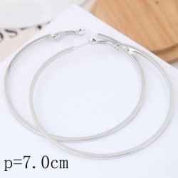 70mm fine  Korean style fashion  Metal concise surface personality temperament..