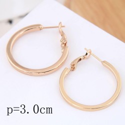 30mm fine  Korean style fashion  Metal concise surface personality temperament..