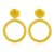   retro occidental style temperament ear stud  fashion handmade beads Acrylic earrings Earring