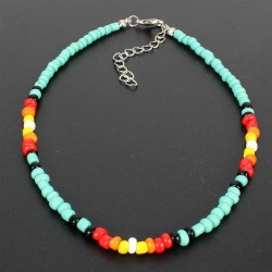occidental style Bohemia short style chain  handmade fashion all-Purpose beads..