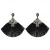 creative ethnic style geometry earrings tassel long style women ear stud Earring