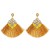 creative ethnic style geometry earrings tassel long style women ear stud Earring