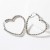 occidental style heart-shaped Rhinestone fully-jewelled earrings woman temperament super Earringearrings