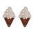  creative woman style ear stud diamond personality occidental style