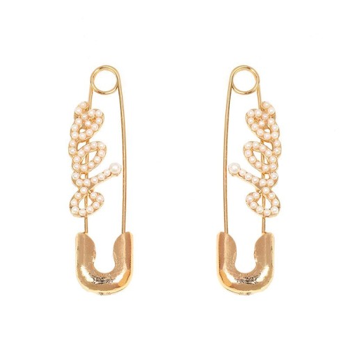  personality fashion English earrings hair clip