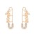  personality fashion English earrings hair clip