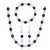 occidental style fashion brief imitate Pearl three necklace  all-Purpose multicolor clavicle chain
