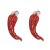 UR creative fruits earrings fully-jewelled earring occidental style