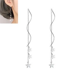 03303 high quality  bronze gold plated Earring  Korean style fashion sweet met..