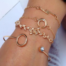 occidental style trend  all-Purpose concise Meniscus branches and leaves conci..