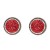  occidental style geometry Round ear stud diamond retro Earring earrings