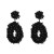  occidental style Korean style beads geometry earrings exaggerating earring woman style