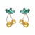  fruits cherry diamond ear stud high-end quality earrings