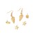  occidental style fashion Shells earrings natural Pearl wind earring fashion fashion Earring
