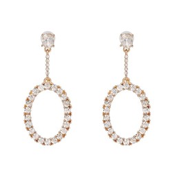  exaggerating diamond ear stud earring temperament fashion all-Purpose Earring