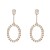  exaggerating diamond ear stud earring temperament fashion all-Purpose Earring