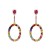  exaggerating diamond ear stud earring temperament fashion all-Purpose Earring