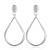 exaggerating earrings brief atmospheric circle Metal surface geometry drop ear stud trend personality earrings