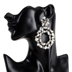 occidental styleearrings new cirque diamond Acrylic earrings woman Earring