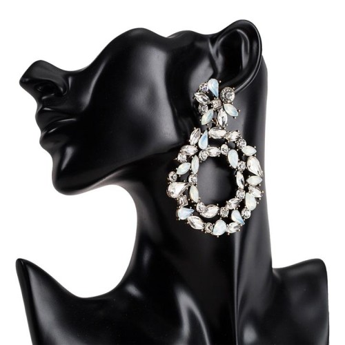 occidental styleearrings new cirque diamond Acrylic earrings woman Earring