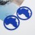 occidental style earrings personality fashion Africa map earring geometry