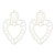 exaggerating earrings retro wind heart-shaped earring fashion Earring