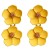 occidental style Earring  Korea fashion temperament ear stud romantic multicolor flowers earrings earring woman