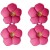 occidental style Earring  Korea fashion temperament ear stud romantic multicolor flowers earrings earring woman