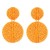  occidental style geometry crystal beads ethnic style ear stud personality