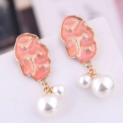 fine  Korean style fashion sweetOL color Pearl all-Purpose personality woman e..