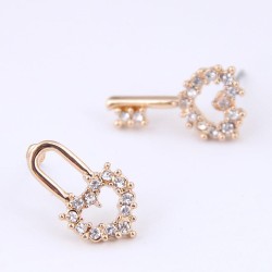 fine  Korean style fashion sweetOL concise keylock asymmetry personality woman..