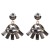  occidental style brief geometry diamond ear stud earring Earring high