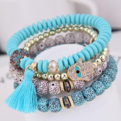 occidental style trend  concise all-Purpose Metal flash diamond eyes personali..