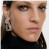occidental style colorful diamond earrings fashion geometry Alloy diamond earring ra Earring F