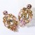 occidental style exaggerating fashion drop multilayer Alloy diamond glass diamond earrings woman trend super Ear