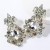 occidental style wind drop multilayer diamond glass diamond fully-jewelled earrings woman fashion high-end super